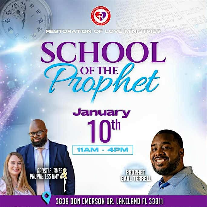 School of the Prophet: Divine Alignment & Prophetic Activation