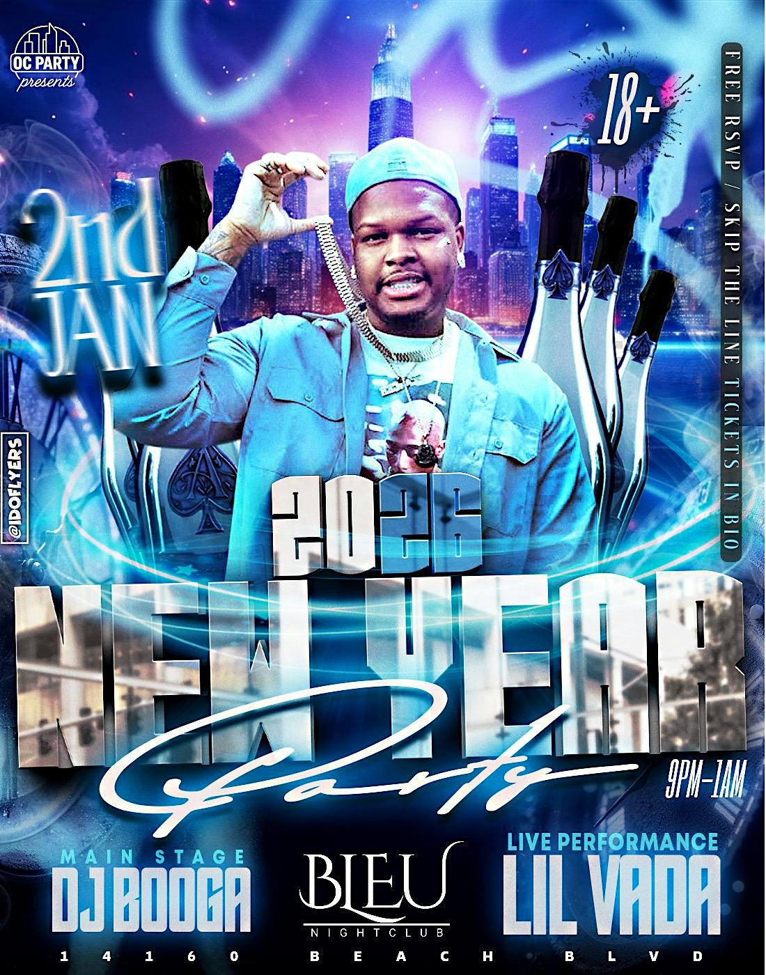 2026 NEW YEARS RAGER - LIL VADA - DJ BOOGA