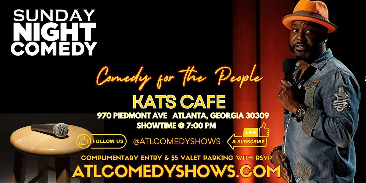 Sunday Night Comedy for the People.