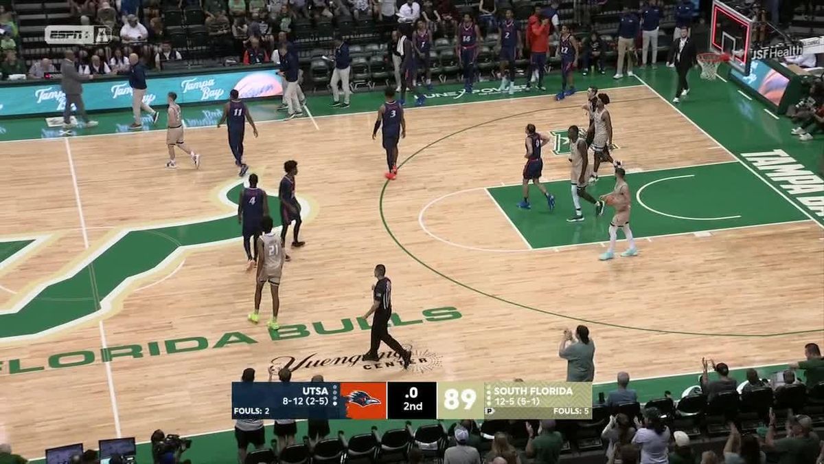 UTSA Roadrunners at South Florida Bulls Mens Basketball at Yuengling Center