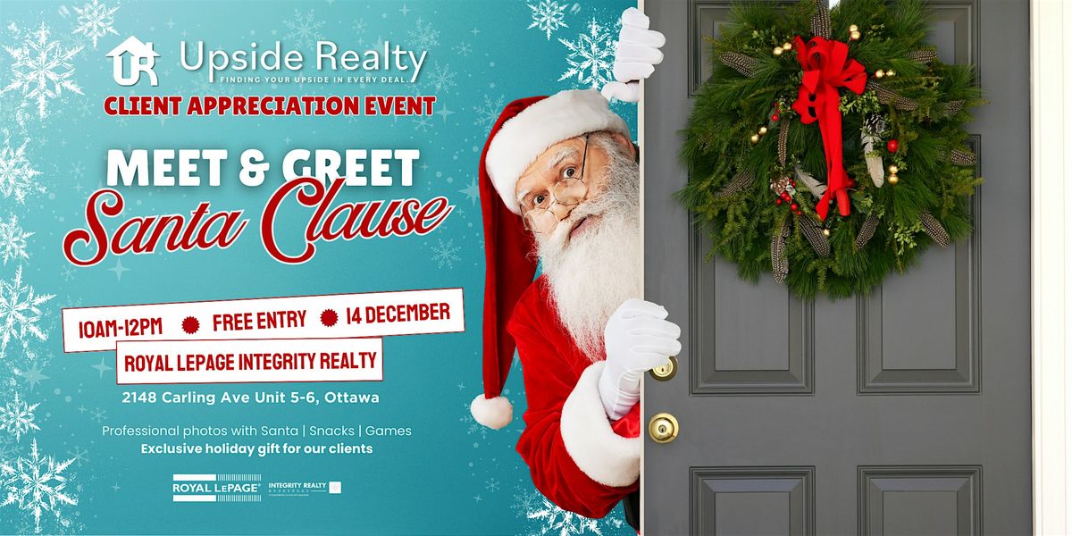 Santa Meet & Greet: Family Fun & Free Pictures! \u2728