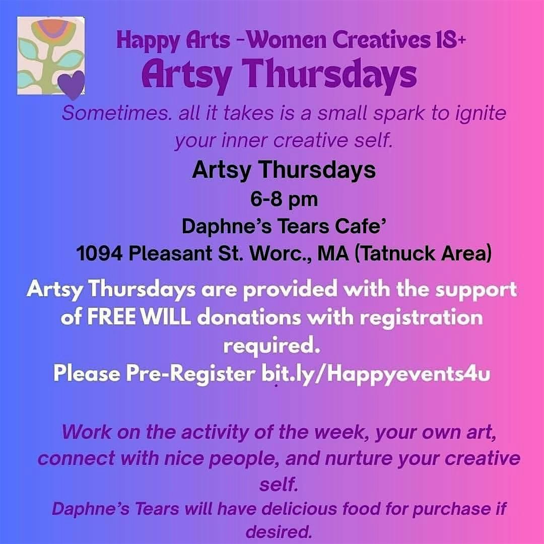Artsy Thursday Women 18+