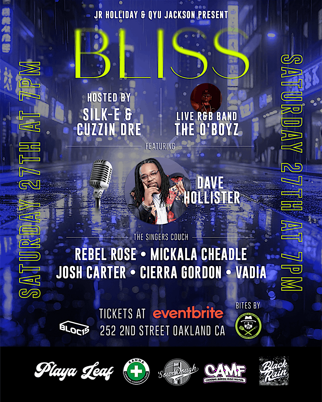Bliss Rnb Couch Experience Concert With Headliner Dave Hollister