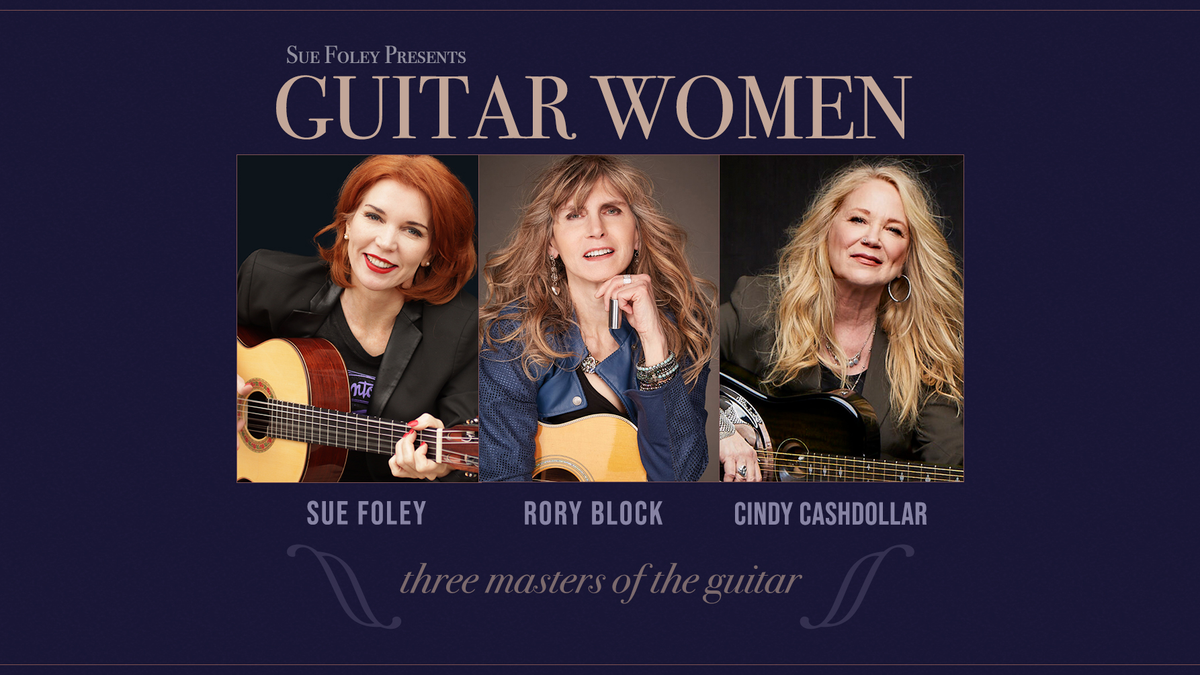 Sue Foley, Rory Block & Cindy Cashdollar at Ludlow Garage
