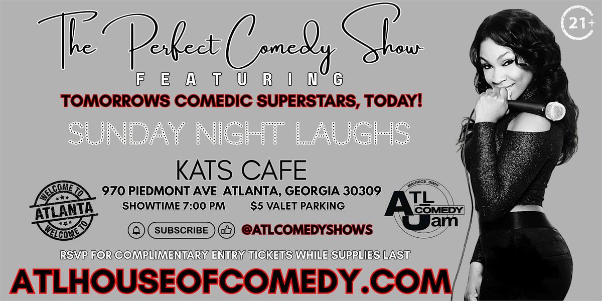 The Perfect Sunday Comedy Show @ Kats Cafe