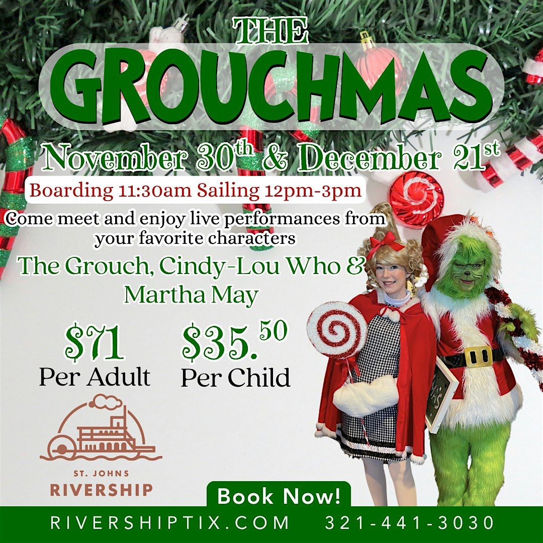 Grouch Character Lunch Cruise Aboard the Barbara Lee