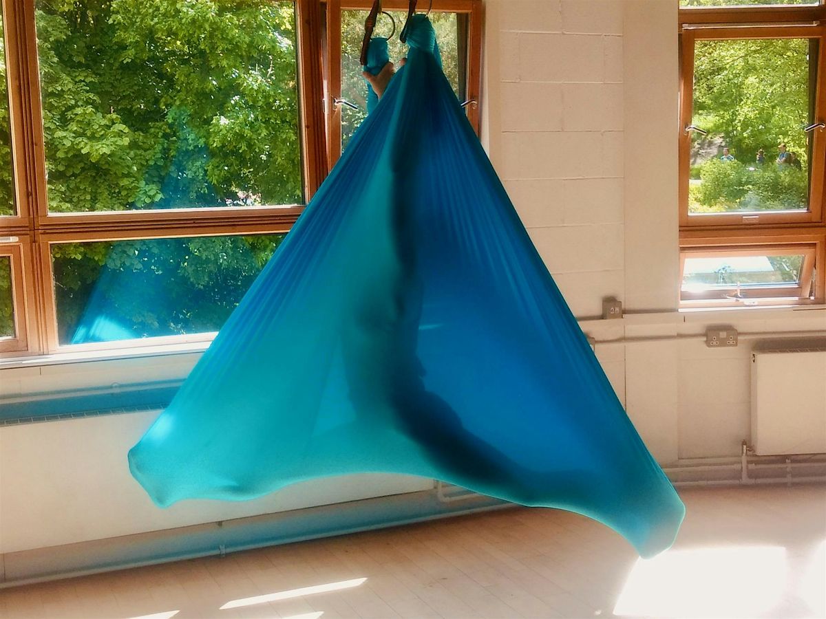 Aerial Yoga Workshop: Otley, 24th May, 12.15-1.45pm