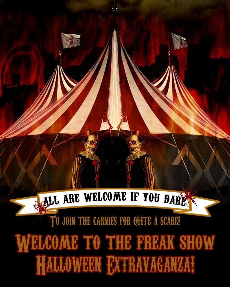 to the Freak Show Halloween Extravaganza 2022 Black Lodge