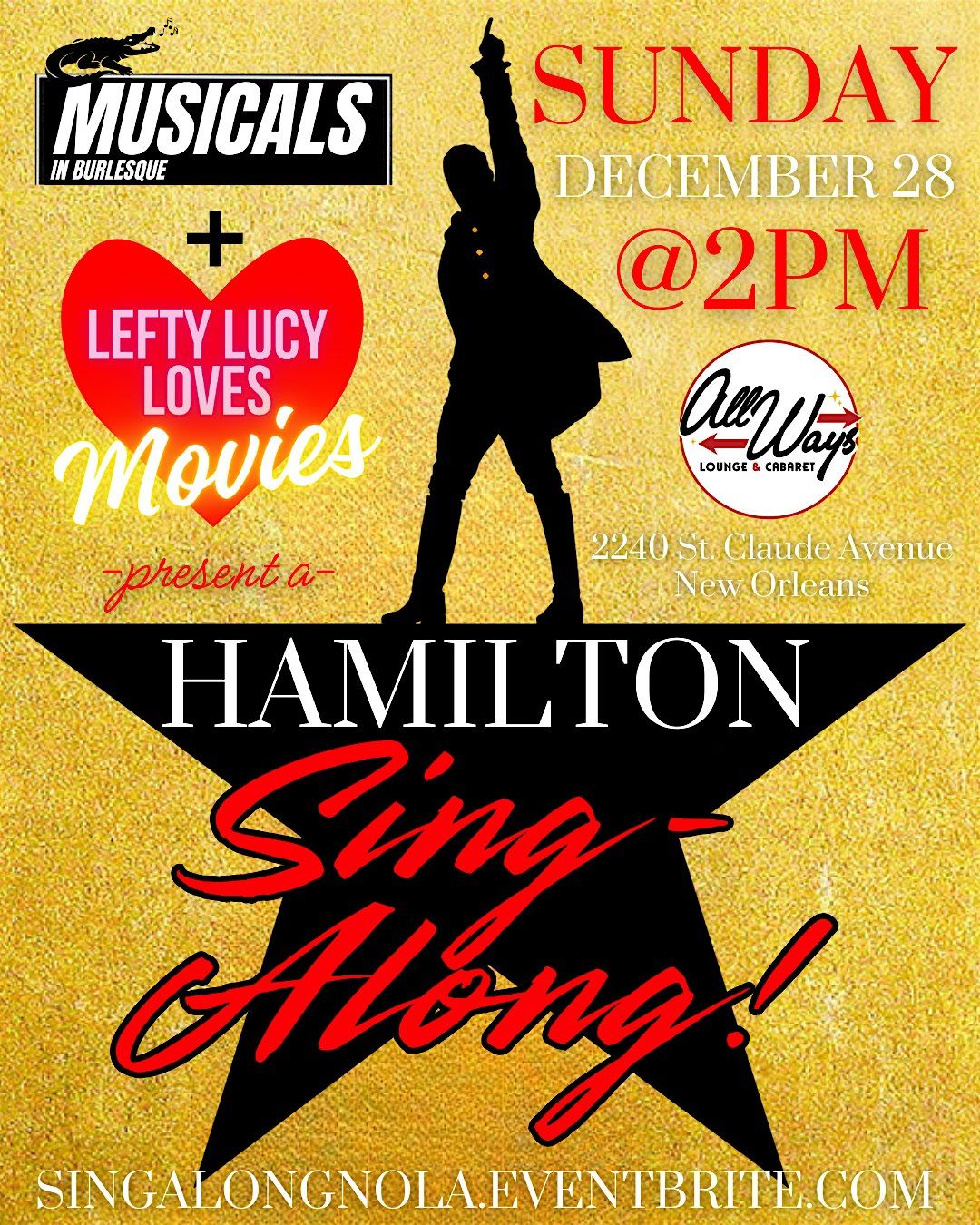 Hamilton Movie Sing-Along