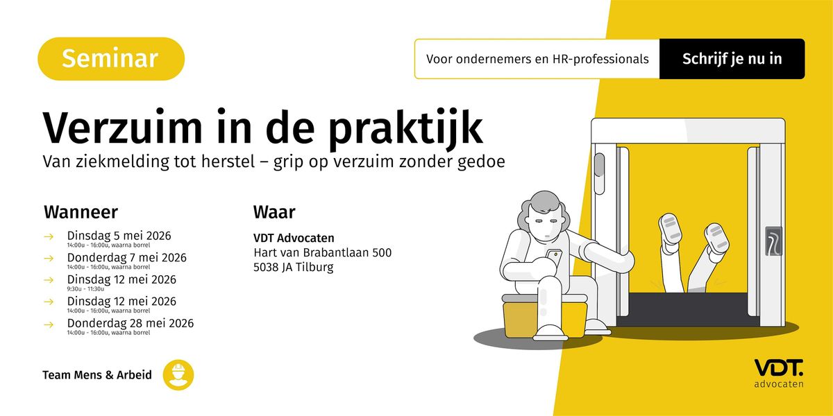Seminar Verzuim in de praktijk
