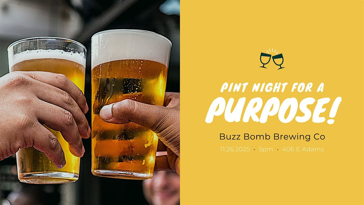 Pint Night for a Purpose!