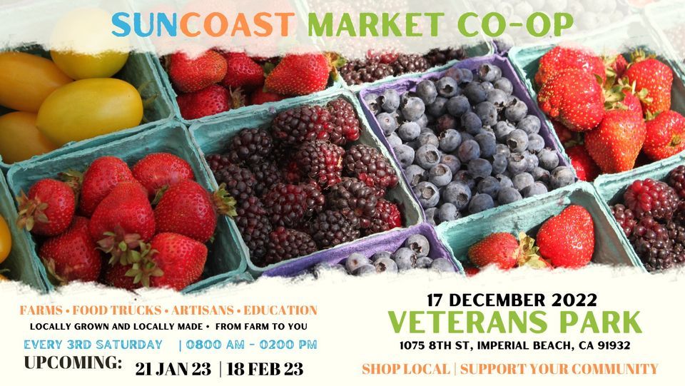 SunCoast Monthly Farmers Market At Veterans Park