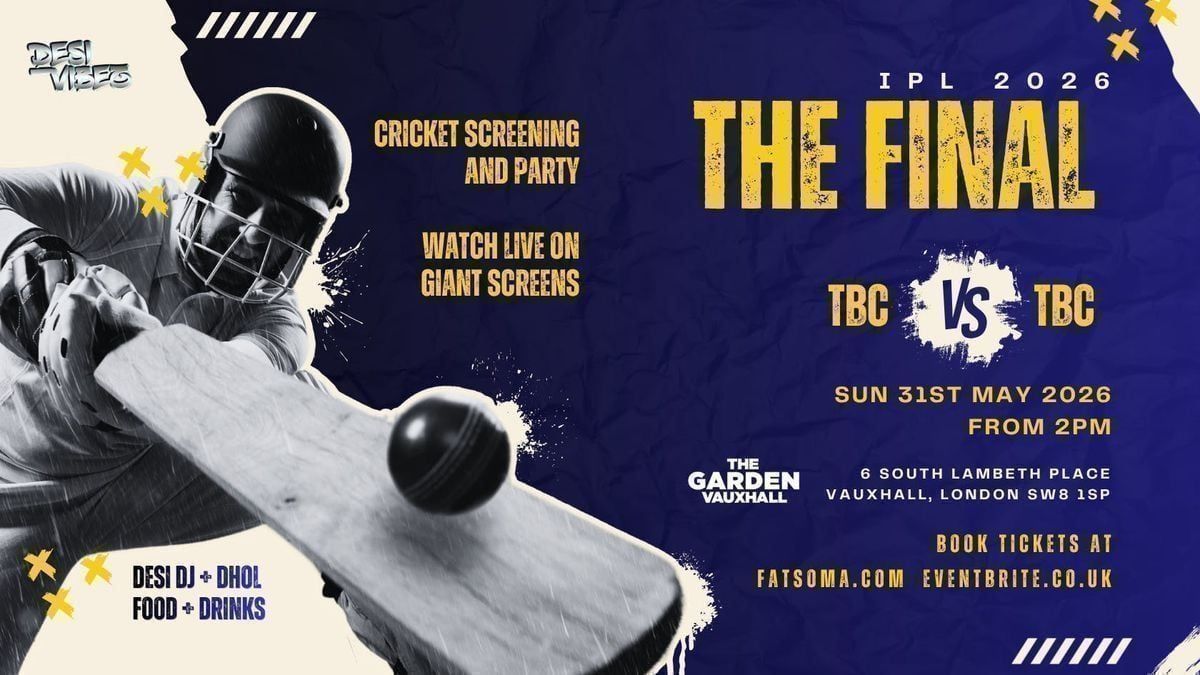 IPL 2026 Final - Live Cricket Screening and Party