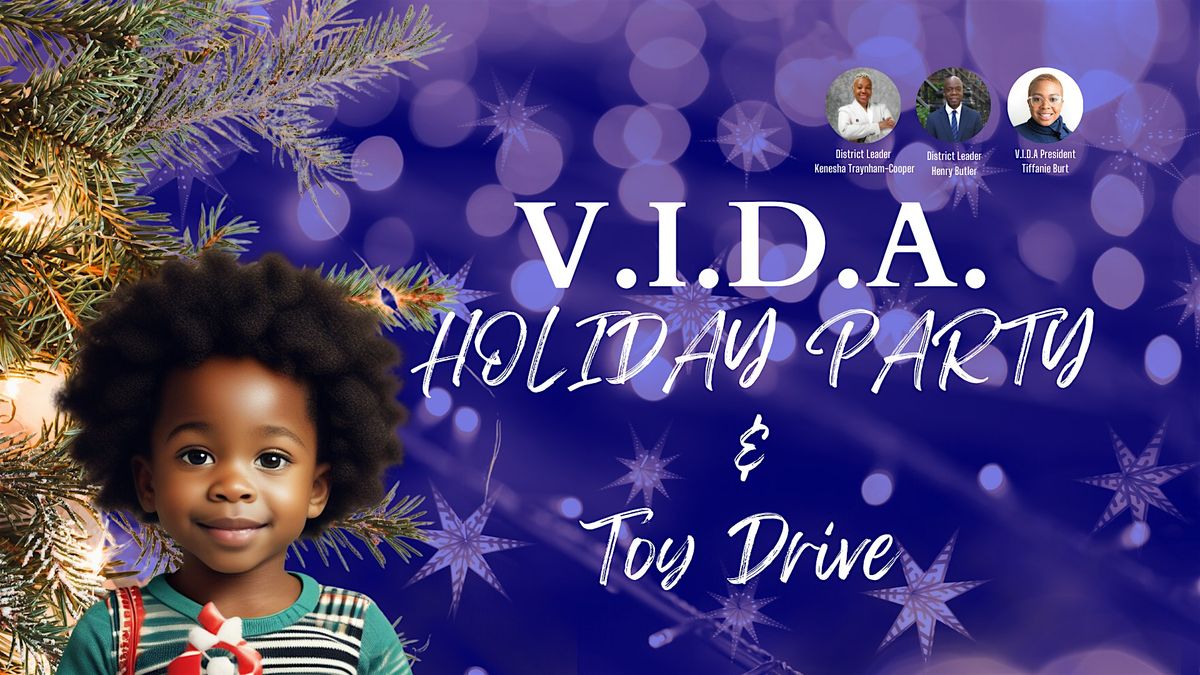 V.I.D.A.Holiday Party & Toy Drive 2025