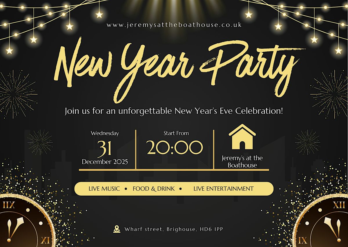 \u2728 New Year\u2019s Eve Party at Jeremy\u2019s \u2728