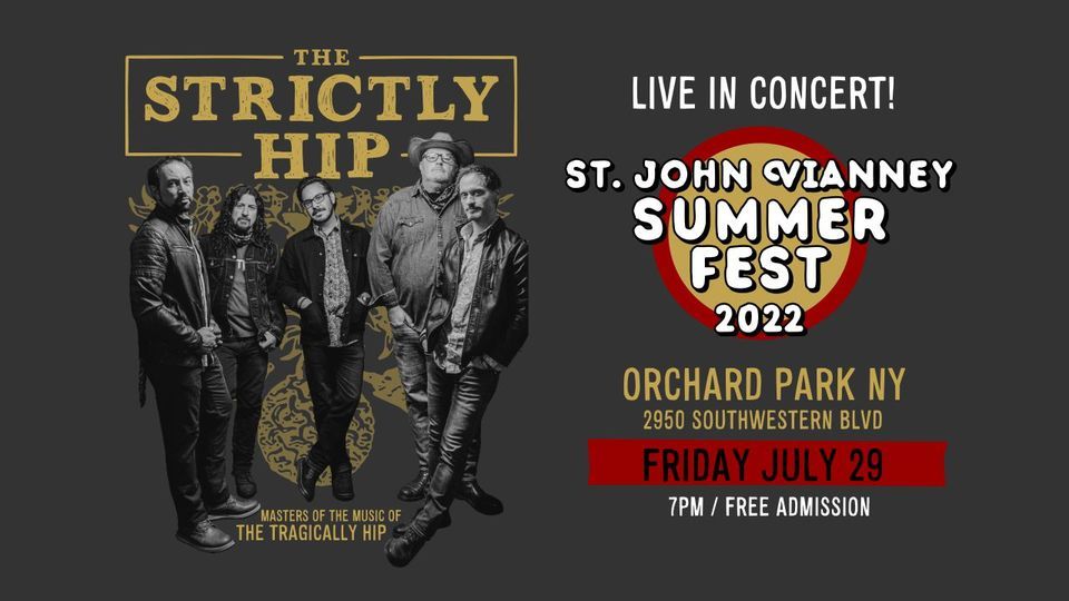 The Strictly Hip at St. John Vianney Summerfest Orchard Park NY