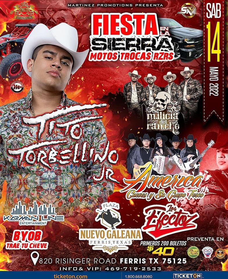 Fiesta En La Sierra 820 Risinger Rd Ferris TX 75125 United States 