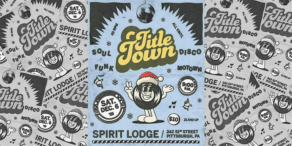 TITLE TOWN Soul & Funk Party at Spirit