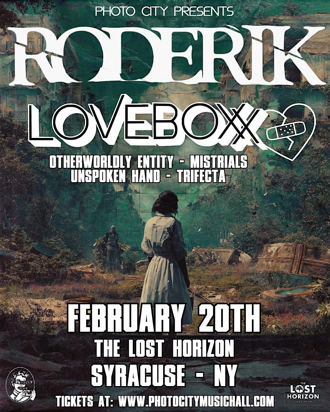 Roderick & Loveboxx - Syracuse, NY
