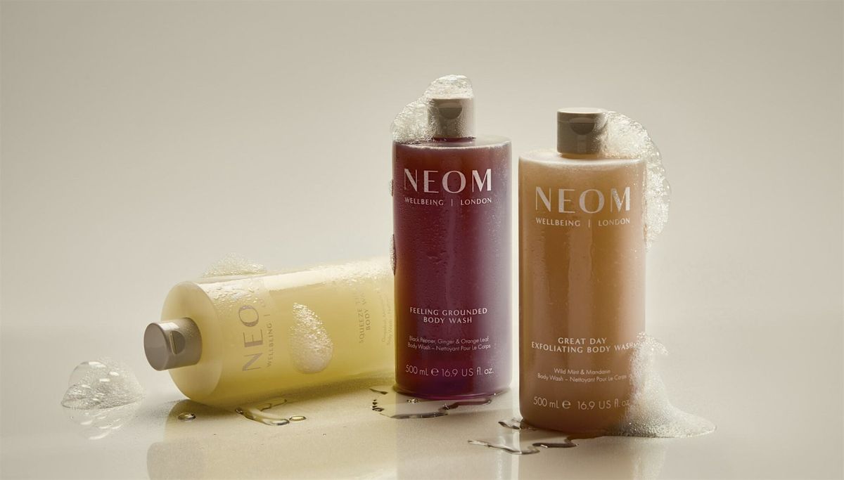 Everything Shower with NEOM John Lewis Oxford Street