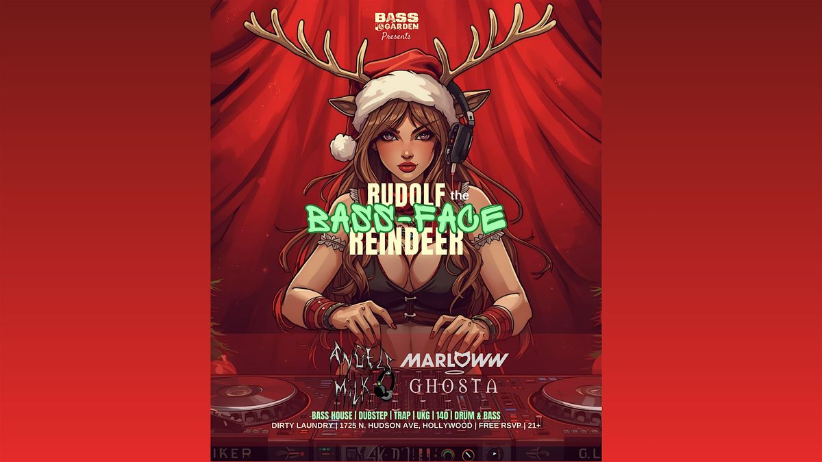 Rudolf the Bass-Face Reindeer