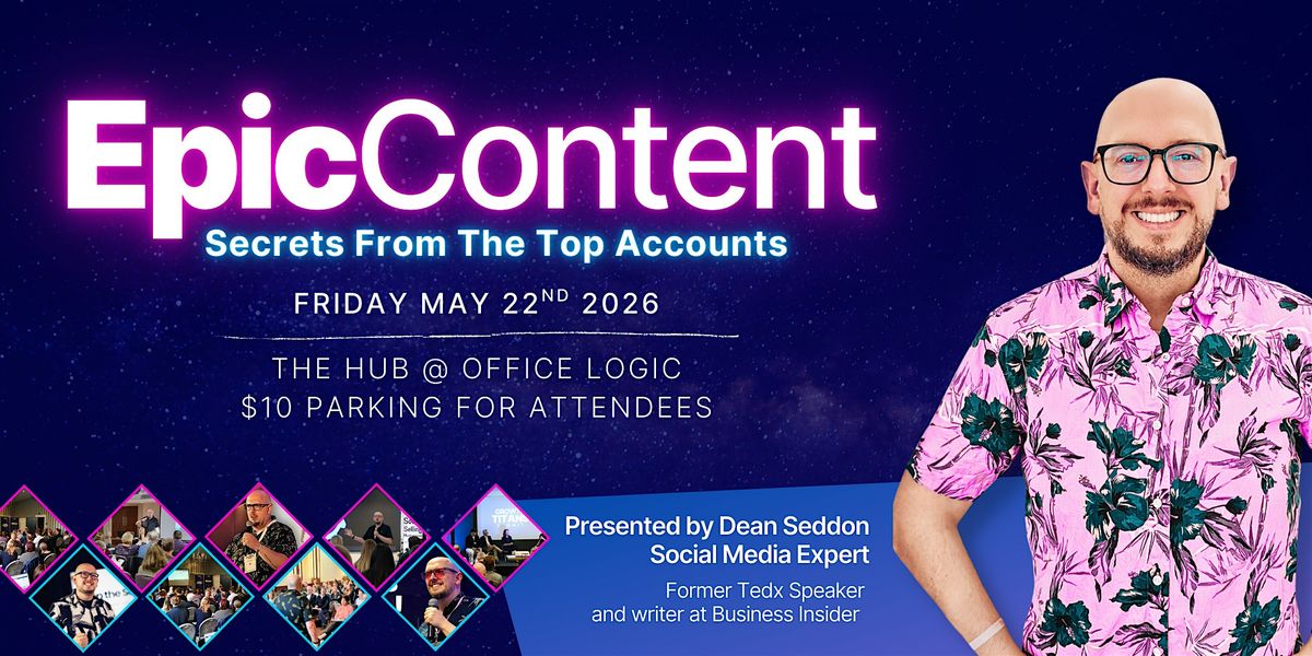 Epic Content: A Content Masterclass - Live in Miami