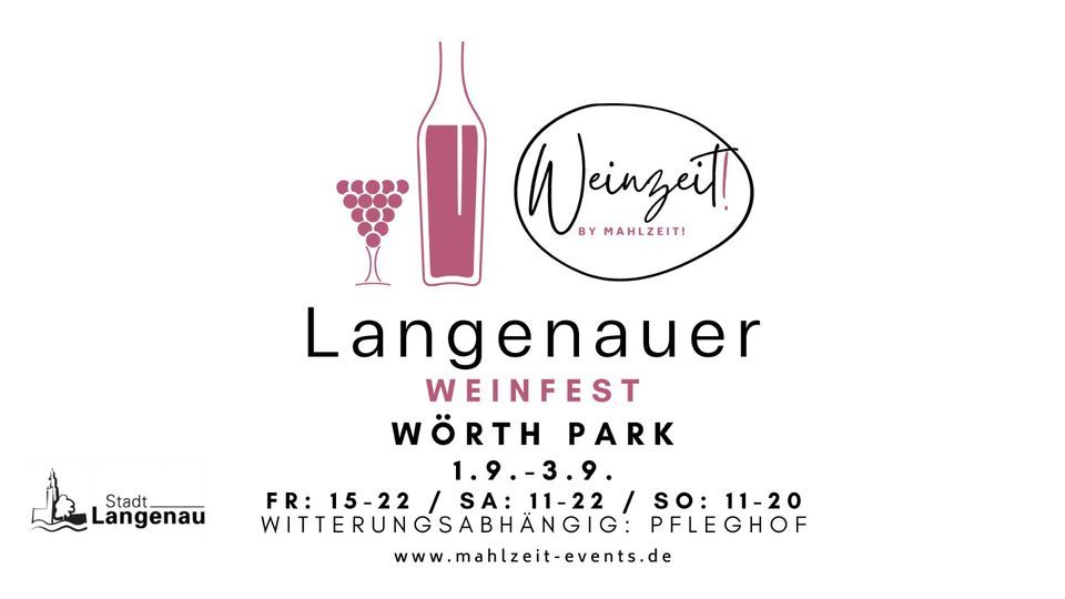 Langenauer Weinfest im W\u00f6rthpark