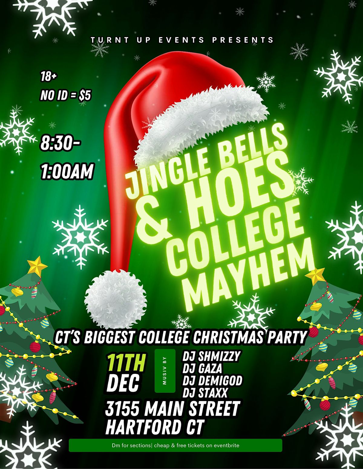 Jingle Bells & Hoes Christmas College Mayhem