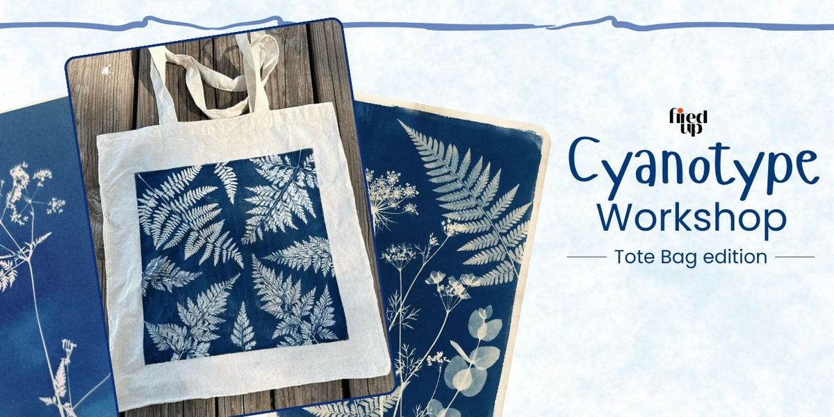 Cyanotype tote workshop