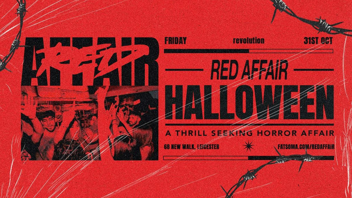 RED AFFAIR: The Halloween Special \ud83c\udf83 The Official RnB & HipHop Session @ Revolution Bar \ud83c\udf83
