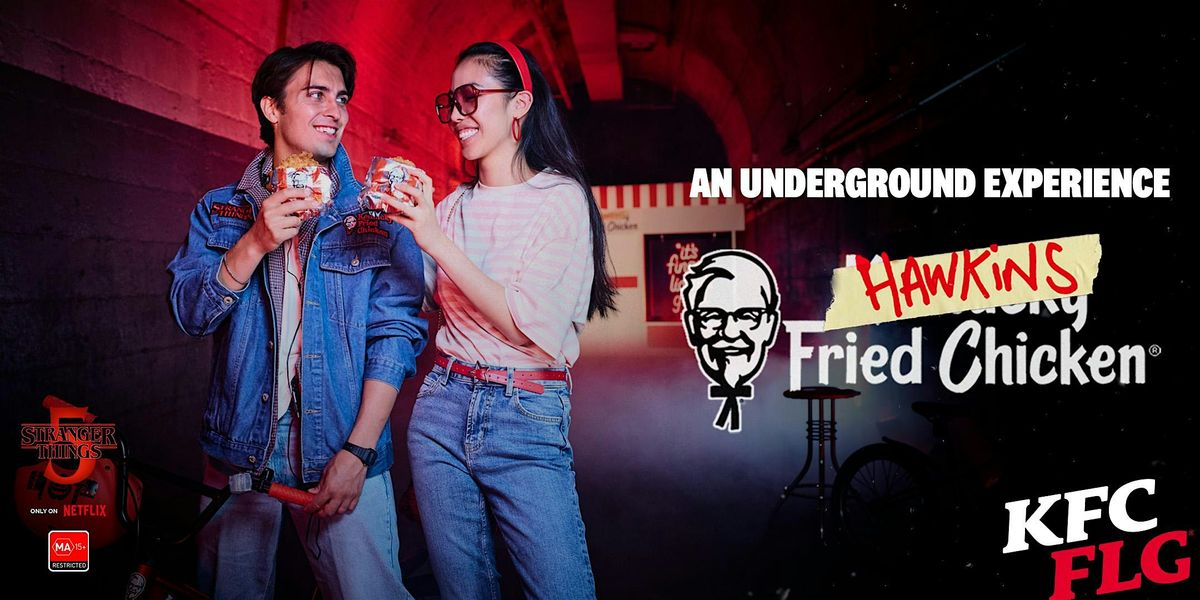 WELCOME TO HAWKINS FRIED CHICKEN