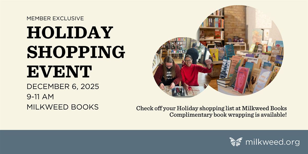 Member Holiday Shopping Event