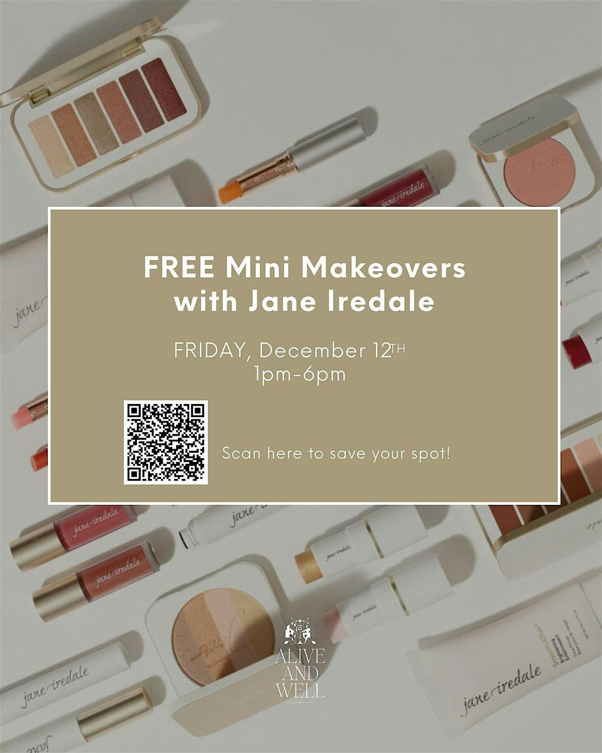 Jane Iredale Free Mini Makeovers