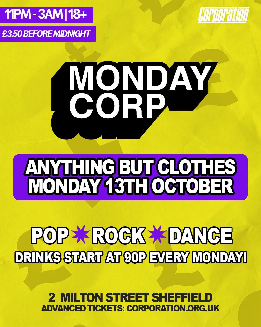 Anything but Clothes | MONDAY CORP