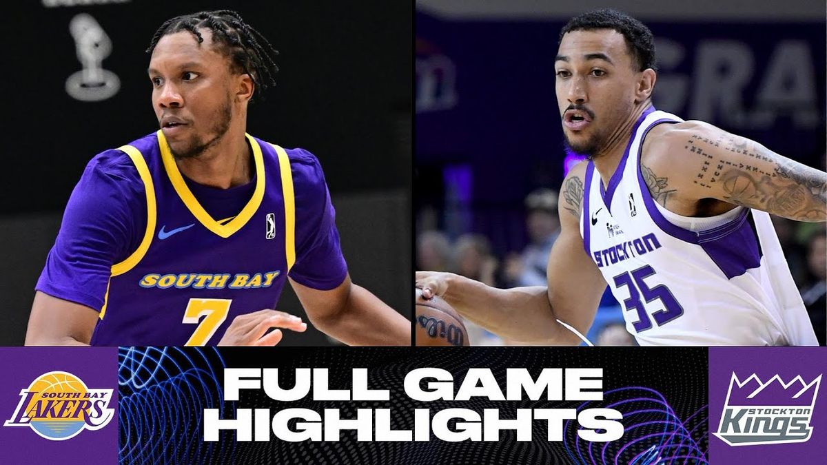 Parking Stockton Kings at South Bay Lakers