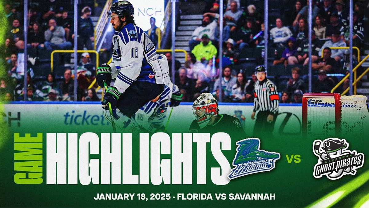 Savannah Ghost Pirates vs. Florida Everblades