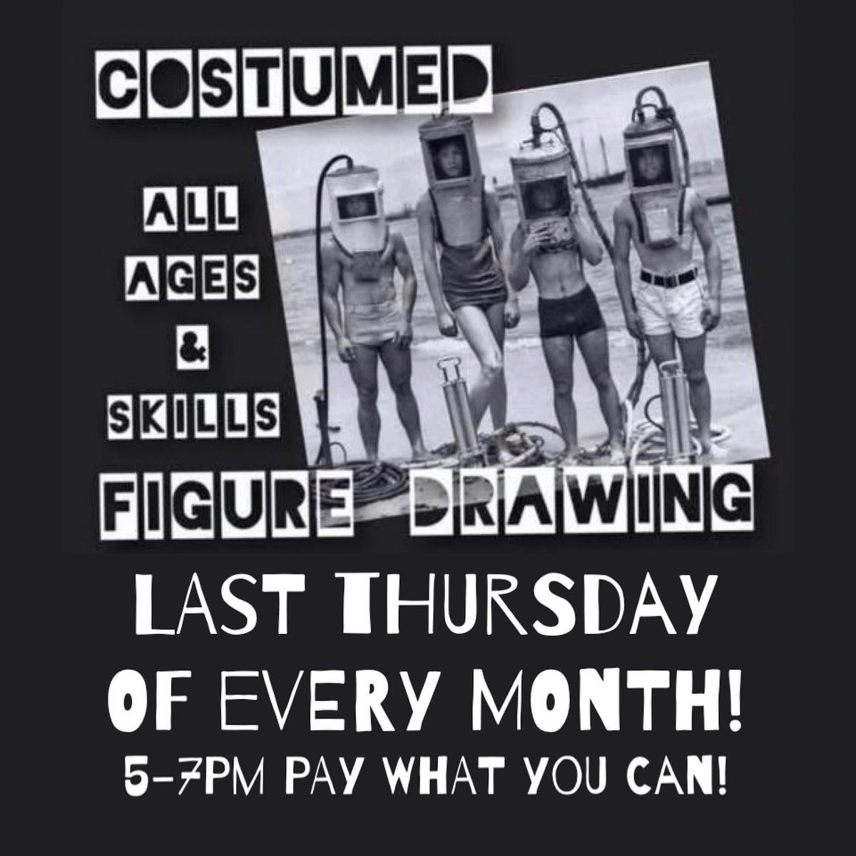 Figure Drawing with live model