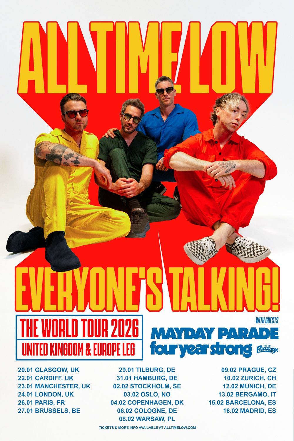 All Time Low Hamburg Tickets