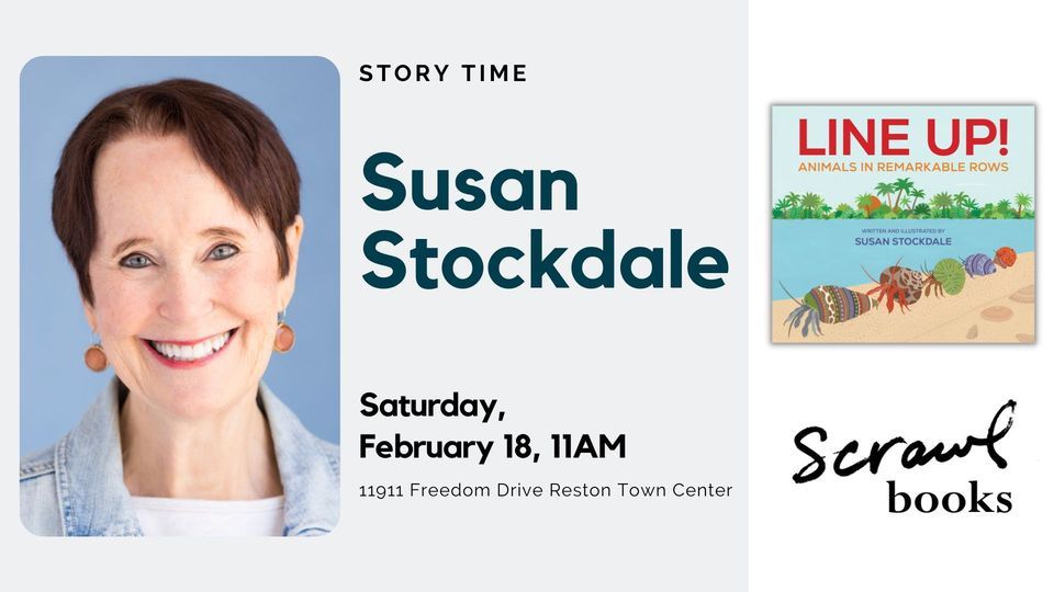 Story Time with Susan Stockdale Scrawl Books, Reston February 18, 2023