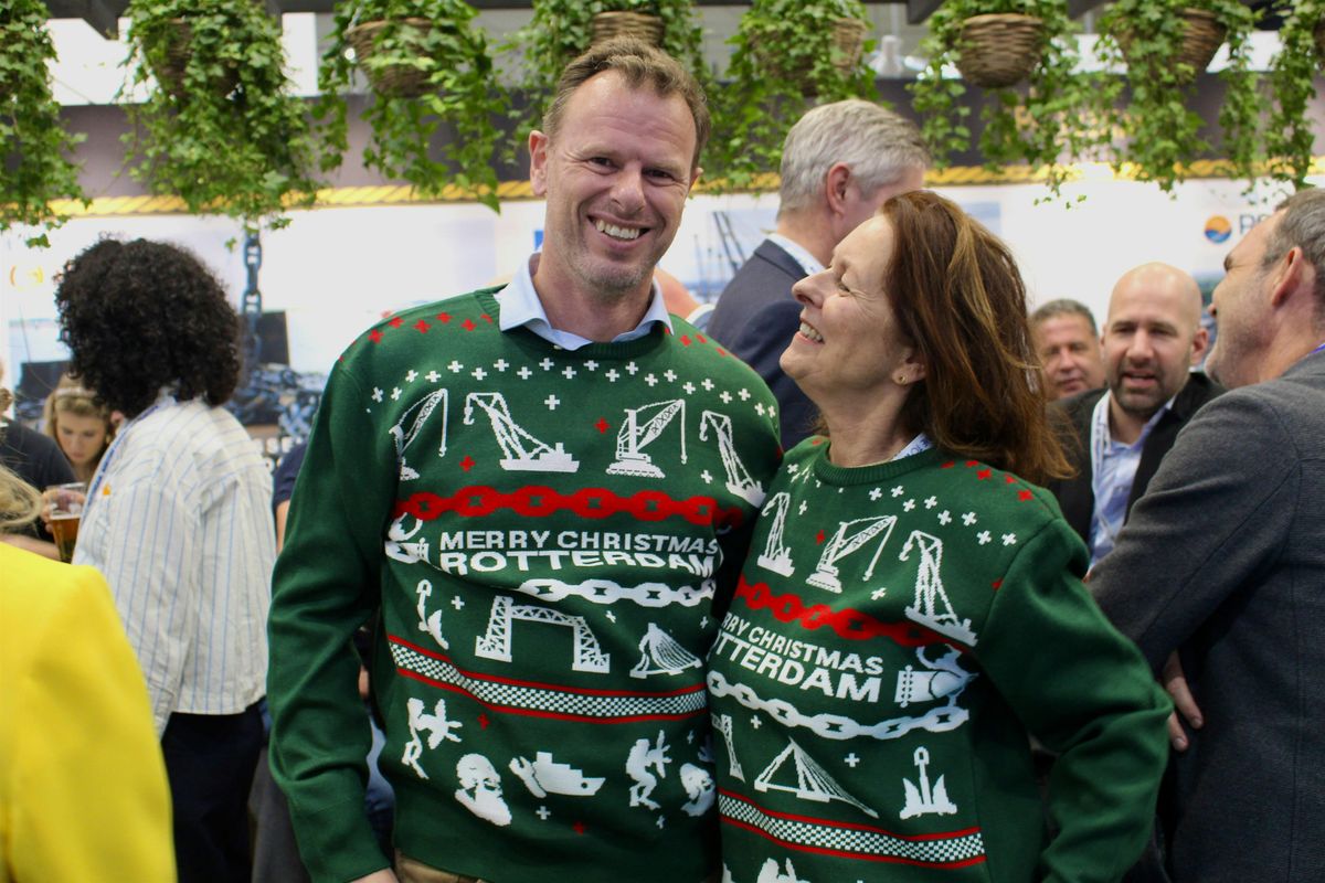 Rotterdamse Foute Havenkersttrui
