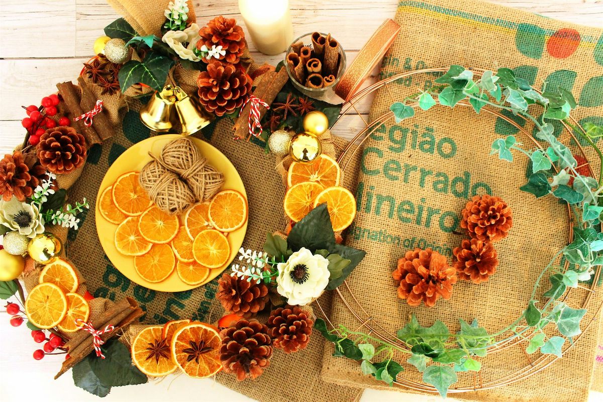 Christmas wreath making workshop
