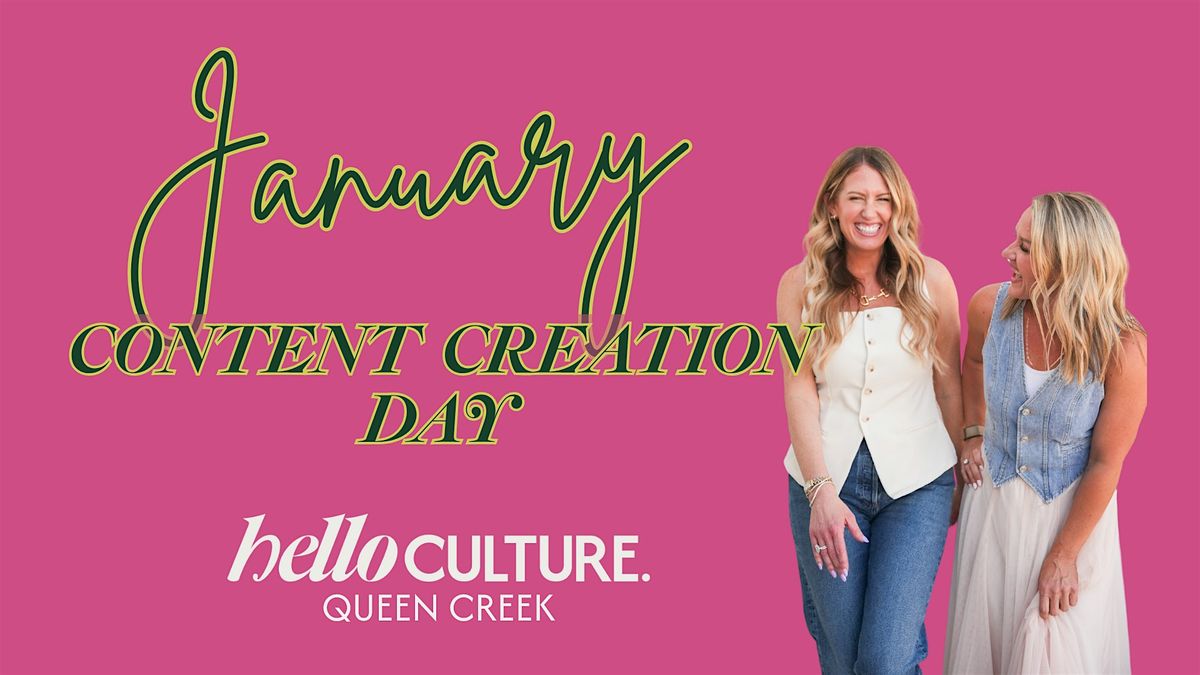 February Content Creation Day