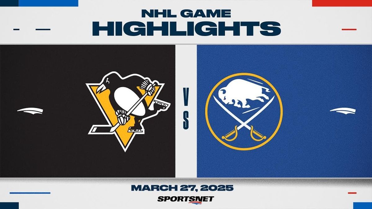 Pittsburgh Penguins vs. Buffalo Sabres