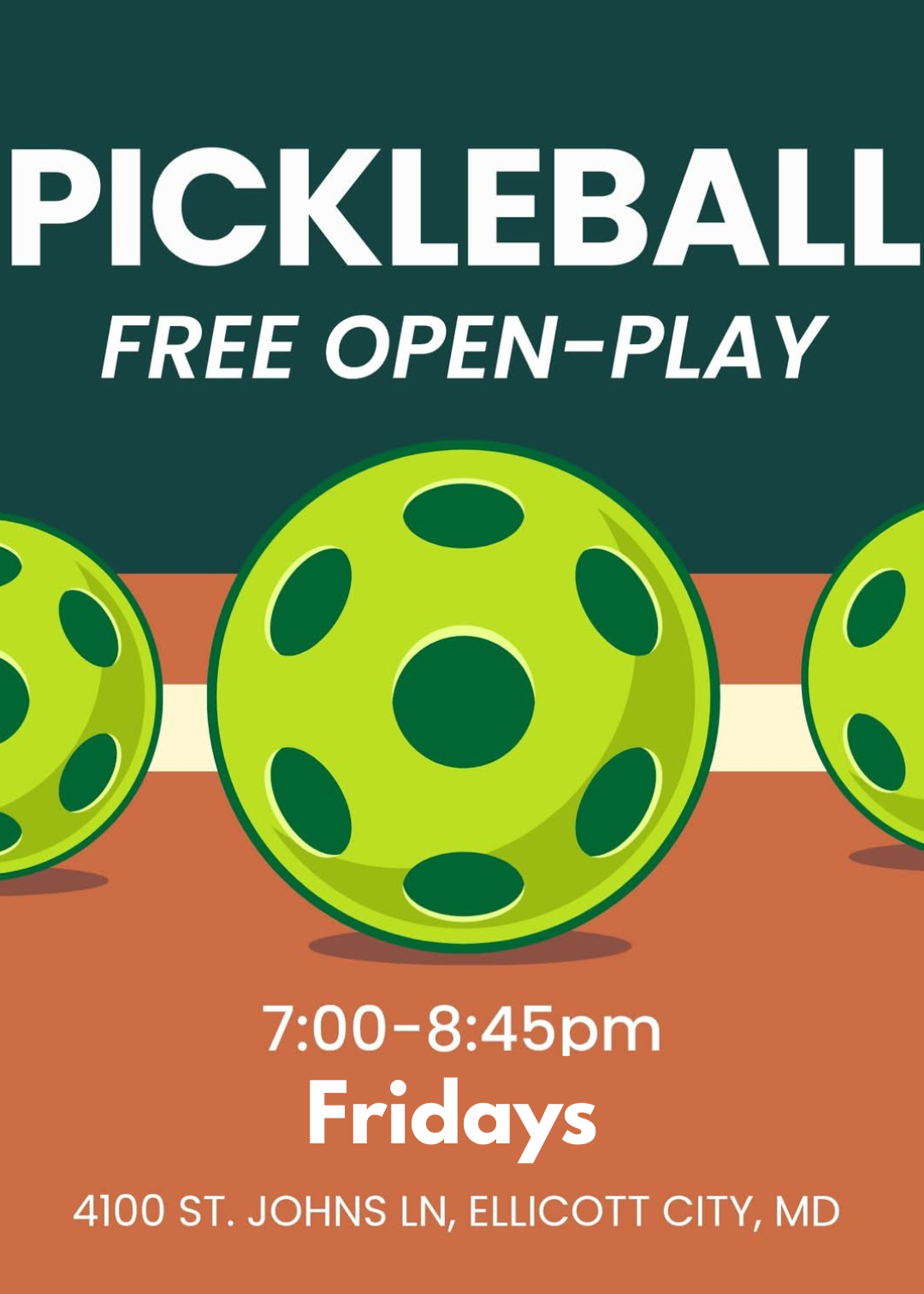 Pickleball with the missionaries