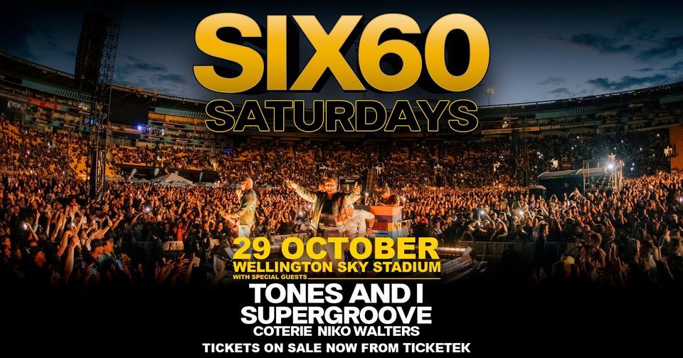 SIX60 SATURDAYS | THE STADIUM TOUR | WELLINGTON