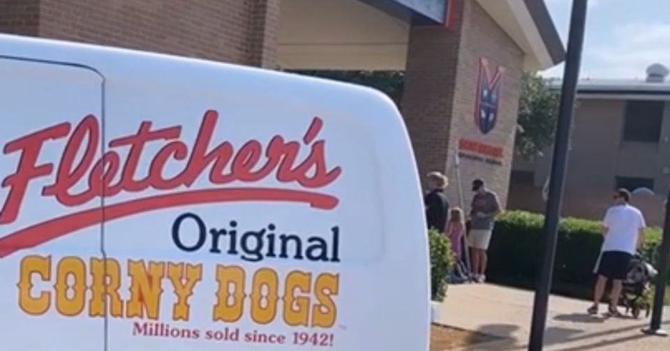 Fletchers Corny Dogs at Saint Michaels Farmers Market Saint Michael's