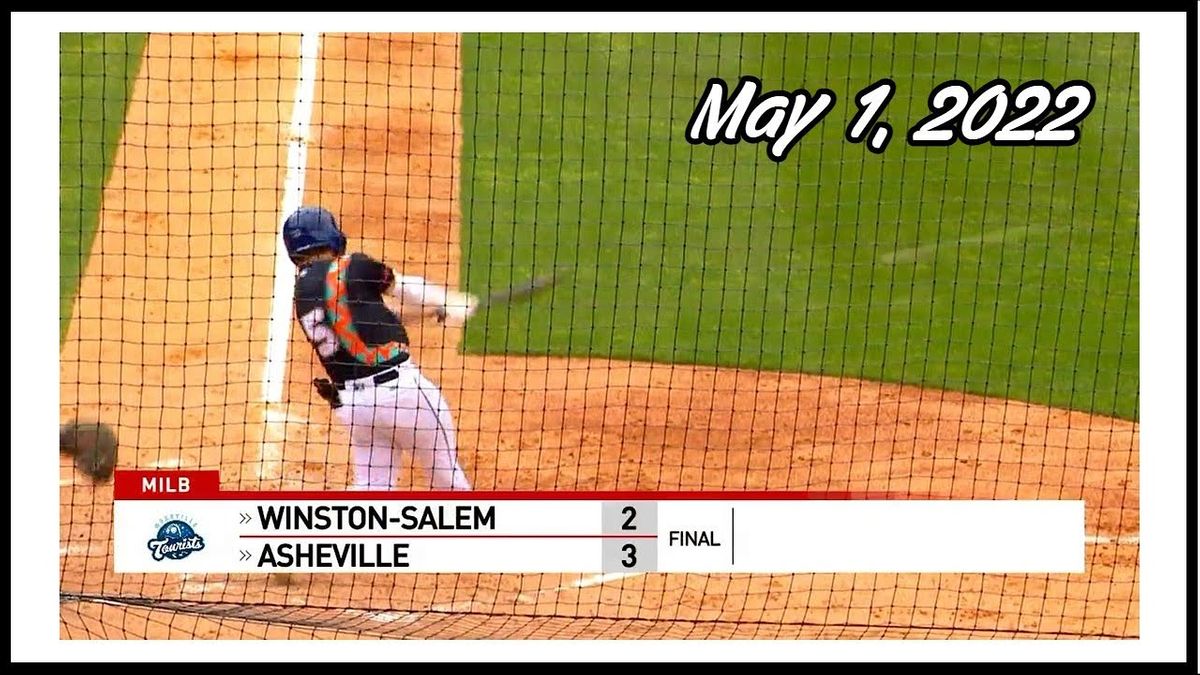 Asheville Tourists vs. WinstonSalem Dash Mccormick Field, Asheville