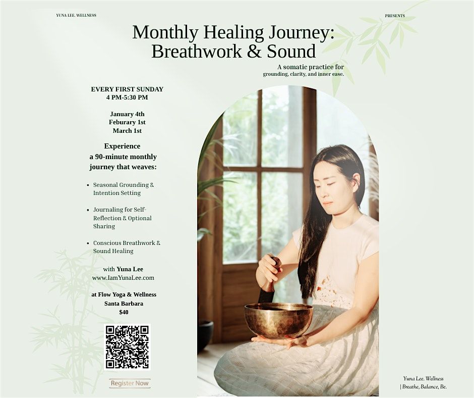 Monthly Healing Journey: Breathwork & Sound