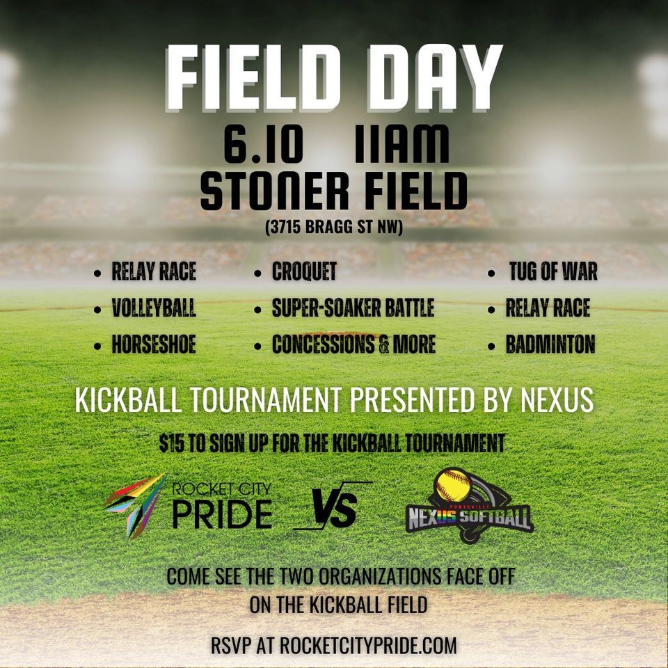 2nd Annual Kickball Tournament Fundraiser hosted by Nexus Huntsville