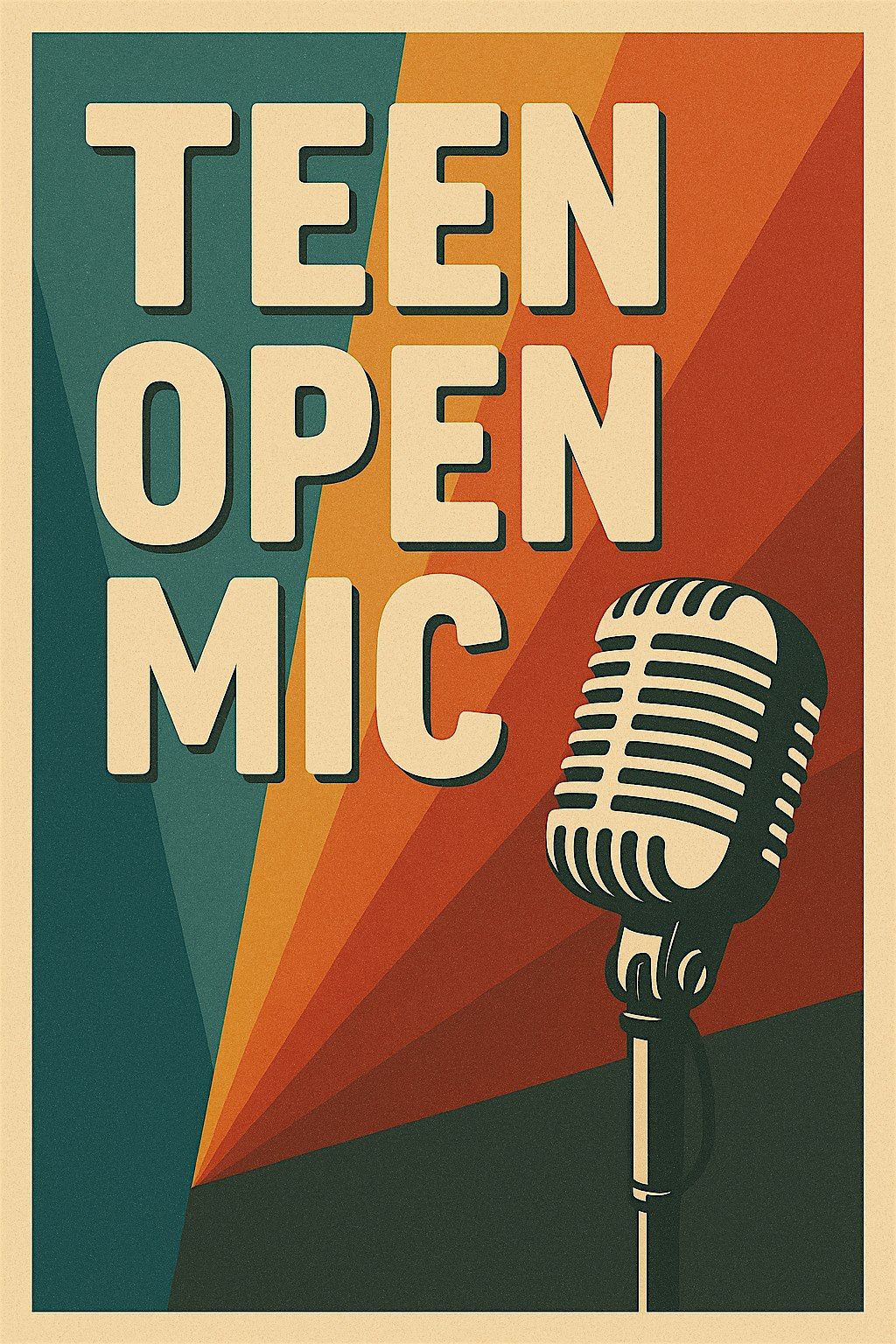 Open Mic for Teens and Young Adults